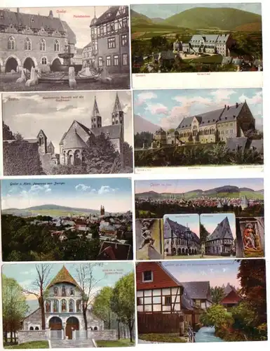12926/8 Ak Goslar am Klapperhagen usw. um 1915