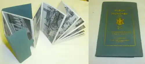 12906/ Dossier avec 20 cartes postales Munich vers 1930