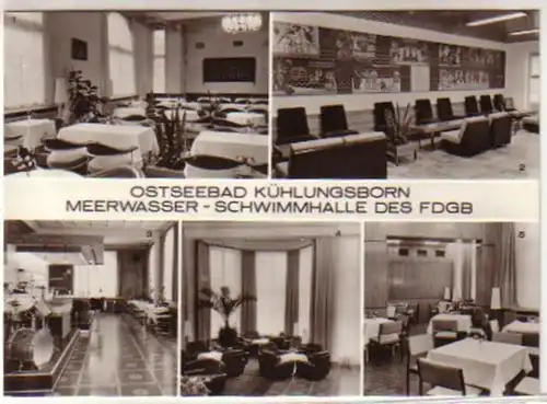 12895 Mehrbild Ak Ostseebad Kühlungsborn 1974