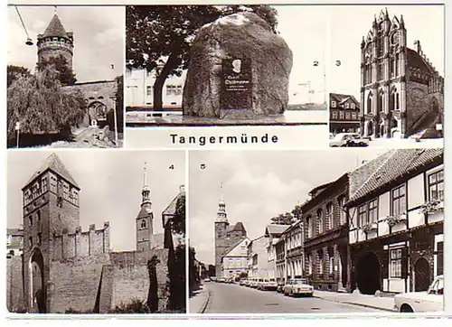 12889 Multi-image Ak Tangermünde 1982