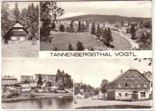 12888 Multi-image Ak Tannenbergsthal Vogtland 1979