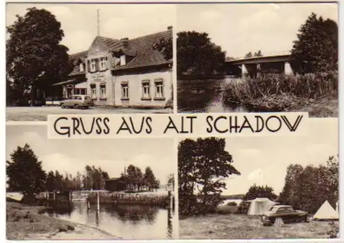 12882 Mehrbild Ak Gruß aus Alt Schadow 1971