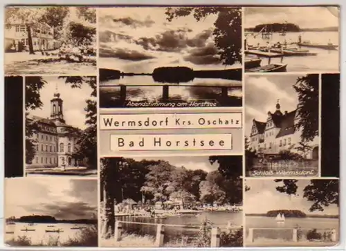 12881 Mehrbild Ak Wermsdorf Kreis Oschatz 1962