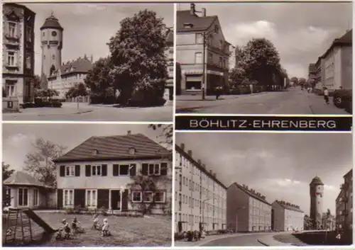 12852 Mehrbild Ak Böhlitz Ehrenberg Kinderkrippe 1985