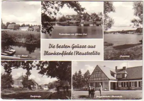 12850 Mehrbild Ak Grüße aus Blankenförde Neustrelitz