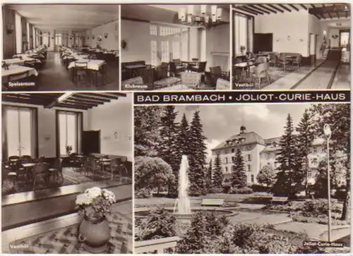 12840 Mehrbild Ak Bad Brambach Joliot Curie Haus 1967