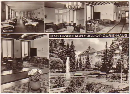 12840 Multi-image Ak Bad Brambach Joliot Curie Haus 1967