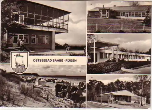 12831 Mehrbild Ak Ostseebad Baabe Rügen 1981