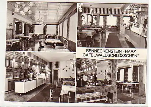 12828 Multi-image Ak Benneckenstein résine Café 1982