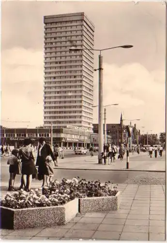 12821 Ak Frankfurt Oder Hochhaus am Platz der Republik