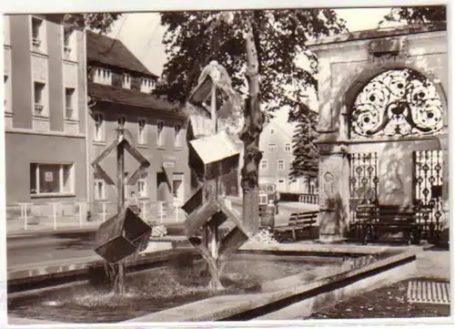 12797 Ak Ehrenfriedersdorf Erzgebirge Markt 1977