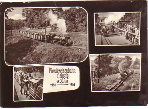 12788 Ak 15 Jahre Pioniereisenbahn Leipzig 1951-1966
