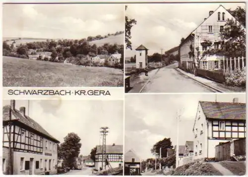 12787 Multiages Ak Schwrzbach Kreis Gera 1977