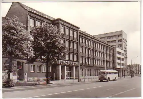 12784 Ak Dessau Hotel "Stadt Dessau" 1981