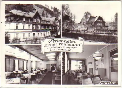 12777 Mehrbild Ak Friedrichroda Thüringer Wald um 1980