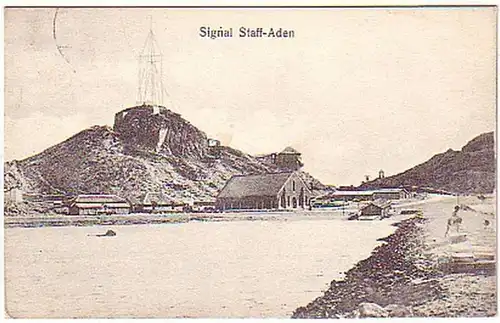 12763 Ak Signal Staff Aden Inde 1907