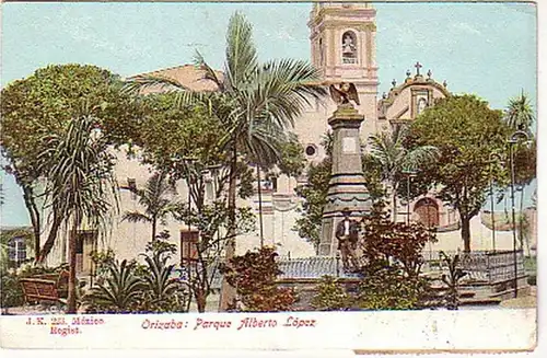 12752 Ak Orizaba Parque Alberto López Mexique 1911