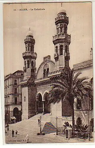 12695 Ak Alger Algérie La Cathédrale 1922