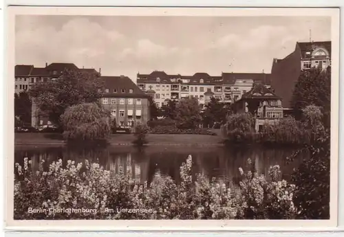 12693 Ak Berlin Charlottenburg am Lietzensee vers 1940