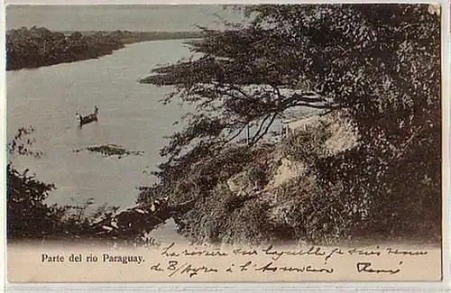 12664 Ak Parte del Rio Paraguay um 1905