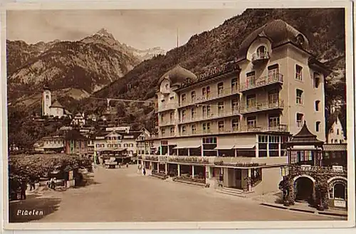 12648 Ak Flüelen Hotel Urnerhof Suisse 1935
