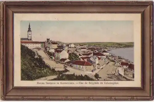 12614 Ak Vue de Belgradee De Kalemegdan vers 1910