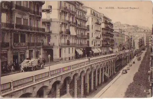 12610 AK Alger Algérie Boulevard Bugeaud vers 1920