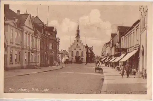 12595 Ak Sønderborg/Serbierburg Danemark merk Perlegade 1930