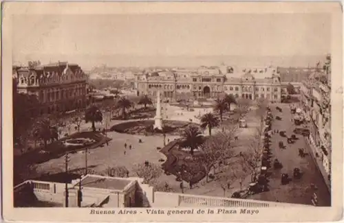 12591 Ak Buenos Aires Argentine Plaza Mayo 1910