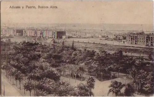 12590 Ak Buenos Aires Argentinien Aduana y Puerto 1910