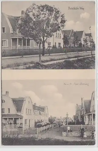 12589 Mehrbild Ak Radefelder Weg und Charlottenweg um 1910