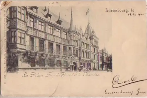 12567 Ak Luxembourg le Palais Grand Ducal et la Chambre