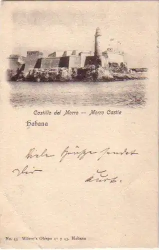 12564 Ak Habana Castillo del Morro Morros Castle vers 1900