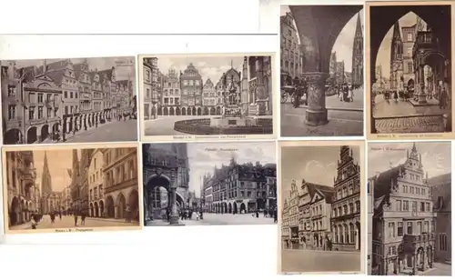 12530/8 Ak Münster i.W. Marché du seigle, etc. vers 1915