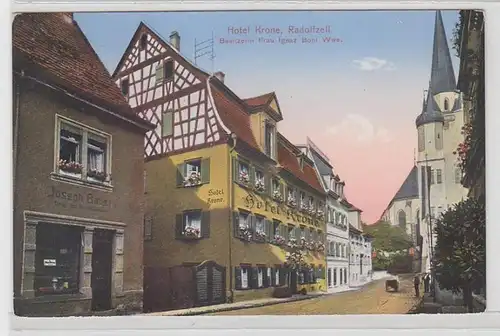 12466 Ak Radolfzell Hotel Krone um 1920