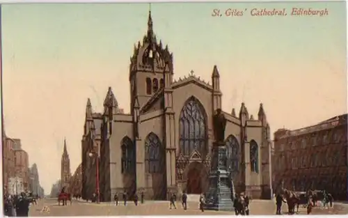 12451 Ak Édimbourg St. Giles Cathedral vers 1910