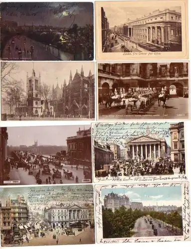 12421/8 Ak Londres Angleterre Vues de la ville vers 1910