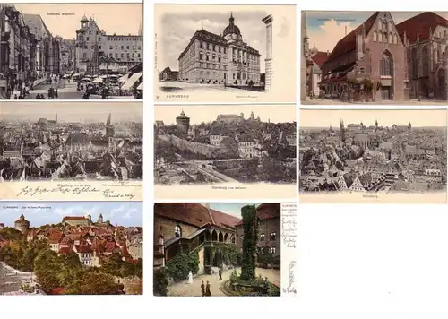 12413/8 Ak Nuremberg Kunstwirtschaft Museum, etc. vers 1910