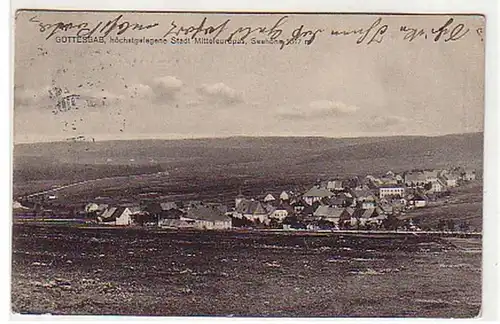 12411 Ak Gottesgab Böhmen Totalansicht 1913