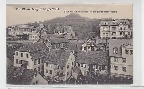 12379 Ak Bad Blankenburg Thüringer Forêt autour de 1920