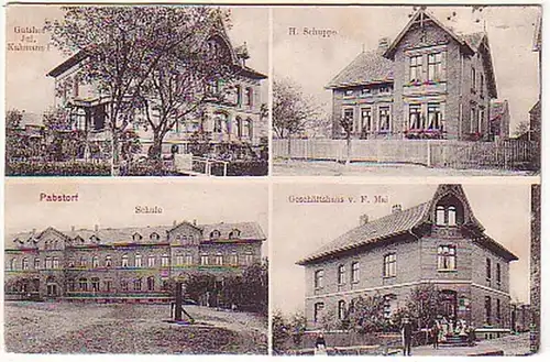 12337 Mehrbild Ak Pabstorf Gutshof usw. um 1910