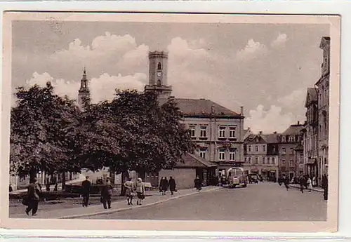 12328 Ak Schneeberg Erzgeb. Ernst Schnell Platz 1963