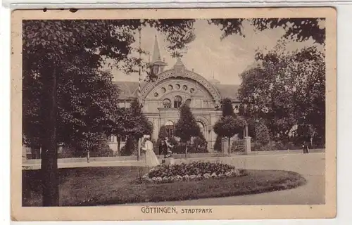 12306 Ak Göttingen Stadtpark vers 1930