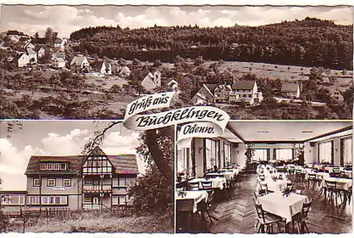 12305 Multi-image Ak Salutation de Buchklingen Auberge vers 1960