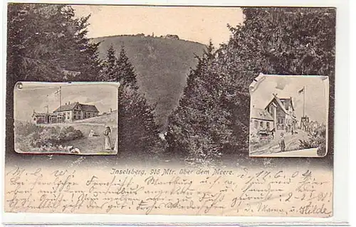 12299 Mehrbild Ak Inselsberg 916 Meter ü.d. Meer 1904