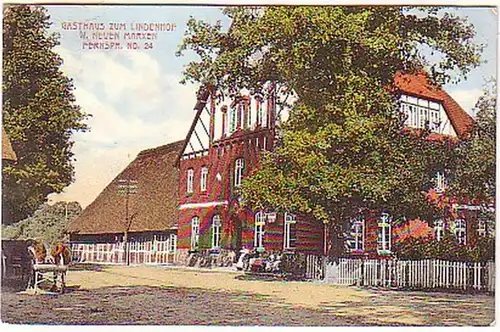 12275 Ak Marxen Gasthaus zum Lindenhof um 1910