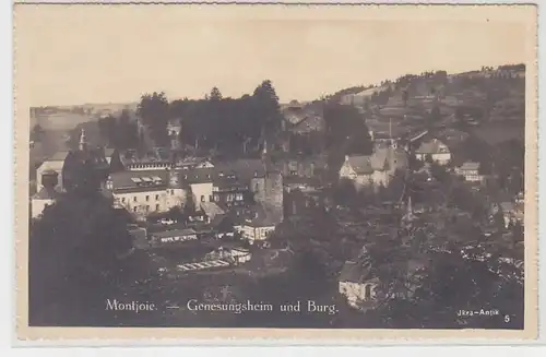 12273 Ak Montjoie Genesungsheim et château vers 1930
