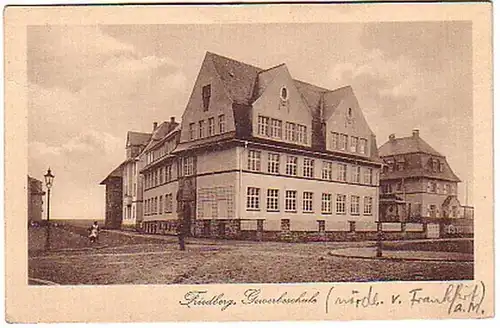 12247 Feldpost Ak Friedberg Gewerbeschule 1939