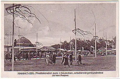 12232 Ak Hannover 1. Deutsches Arbeitersängerfest 1928