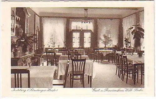 12228 Ak Jesteburg Lüneburger Heide Gasthaus um 1930